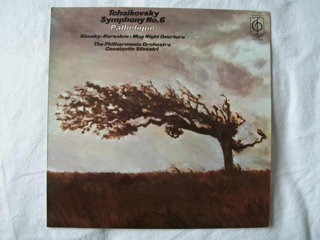 Tchaikovsky Symphony No. 6 Pathetique Silvestri - Classics For Pleasure – CFP 40013