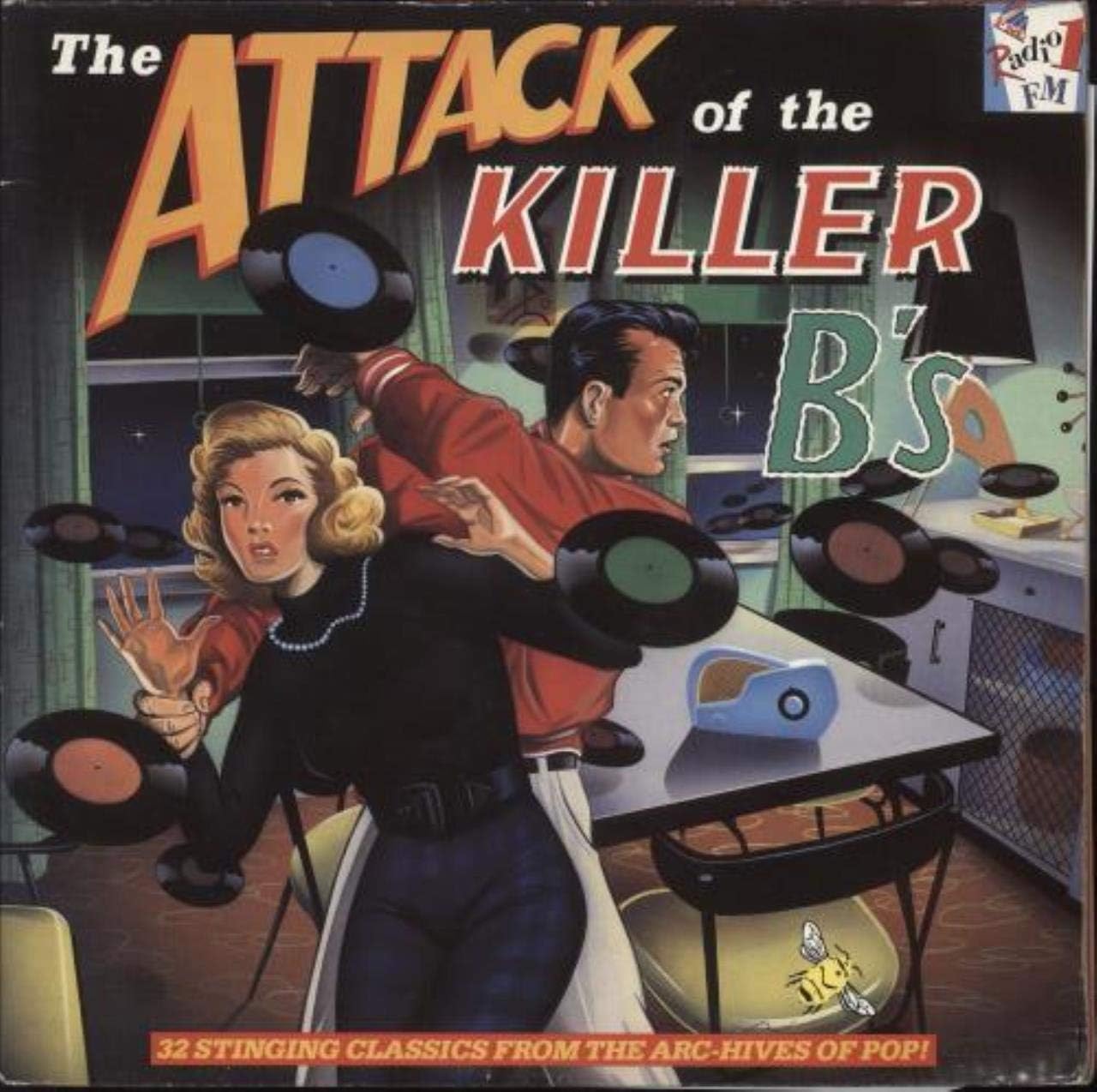 Various – The Attack Of The Killer B's - 32 Stinging Classics From The Arc-hives Of Pop. BBC REQ739