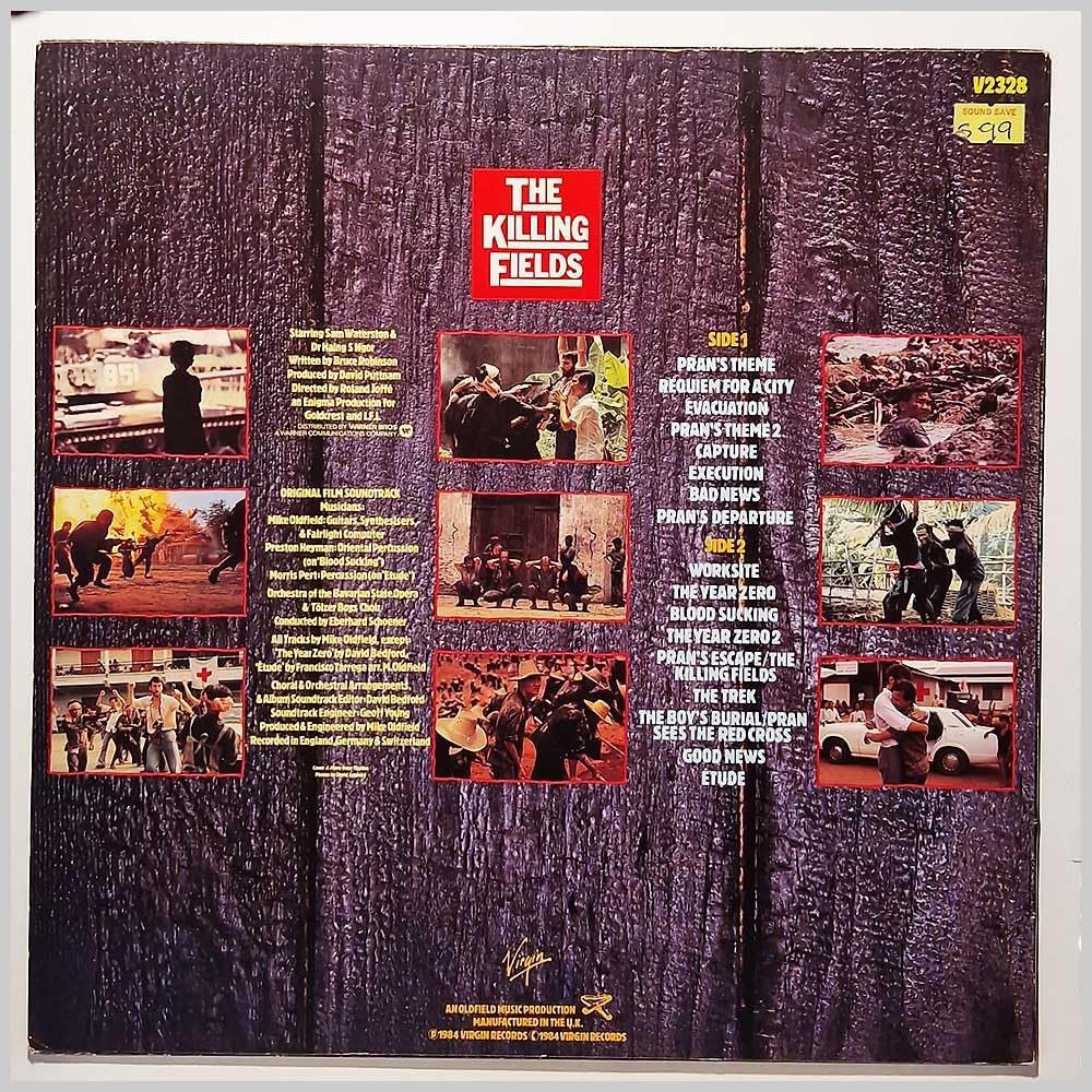 Mike Oldfield – The Killing Fields (Original Film Soundtrack) - Vinyl LP - V2328