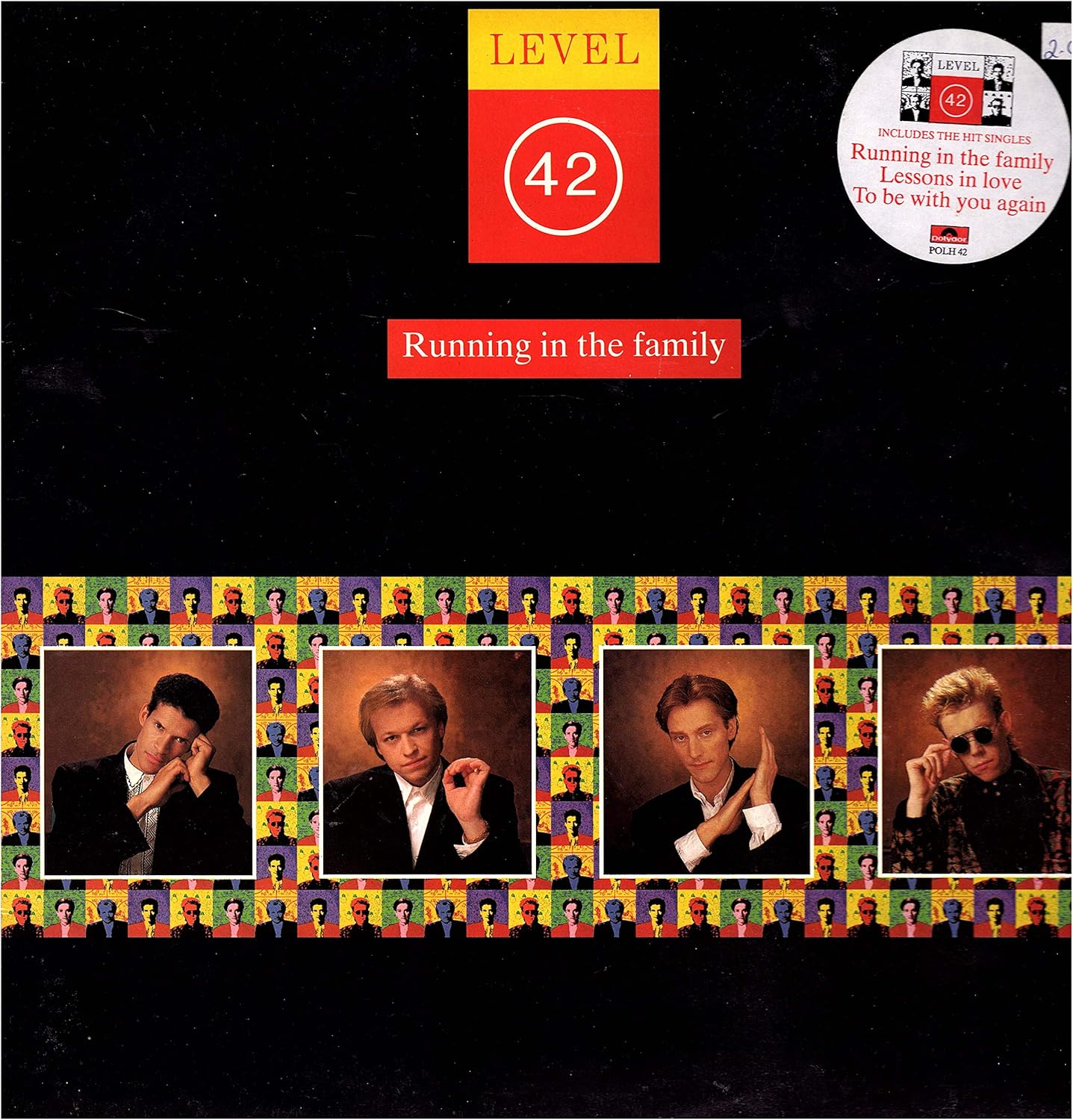 Level 42 – Running In The Family - Polydor – POLH 42
