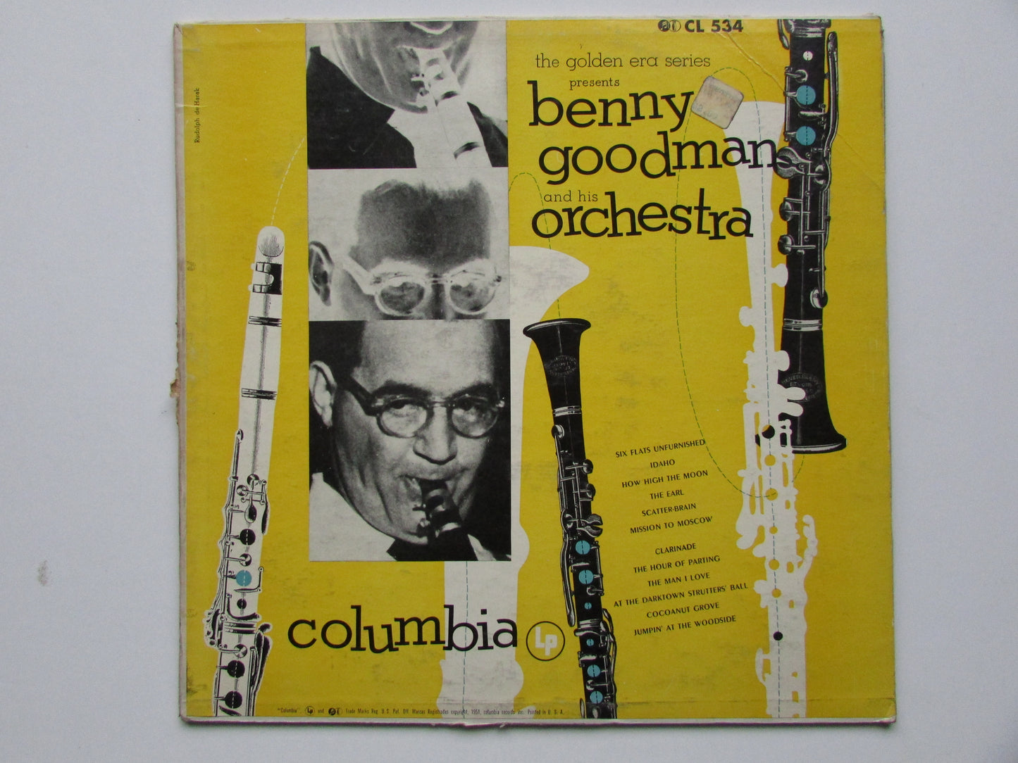 Benny Goodman And His Orchestra - Vinyl LP - CL 534