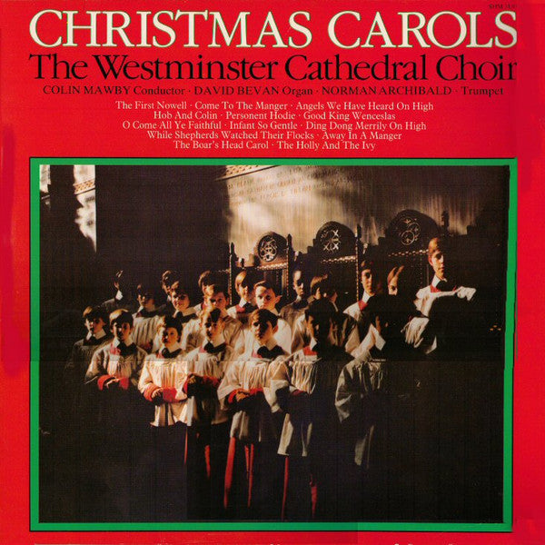 Westminster Cathedral Choir, Christmas Carols - 12" LP (1983) - Pickwick Records SHM 3150
