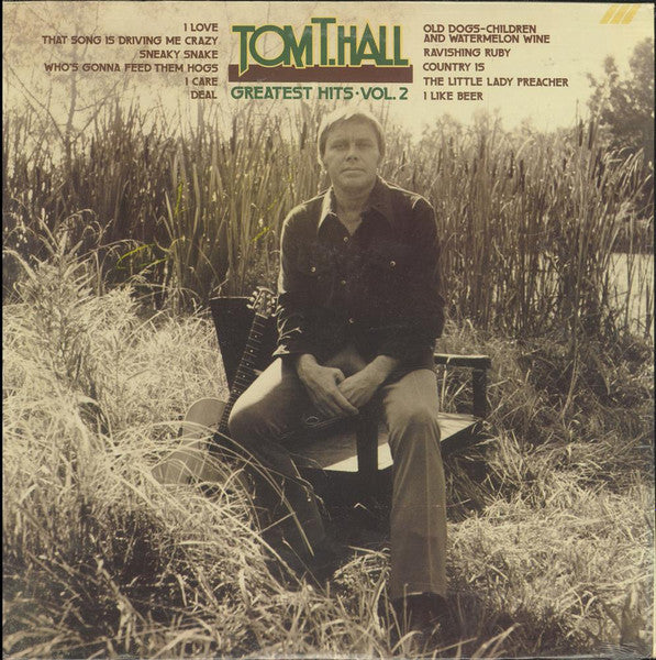 Tom T. Hall – Greatest Hits, Vol. 2 - Mercury – SRM-1-1044
