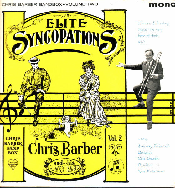 Chris Barber's Jazz Band – Elite Syncopations (Chris Barber Bandbox-Volume Two) - Columbia – 33SX 1245