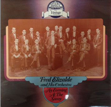 Fred Elizalde And His Orchestra – An Evening At The Savoy - 2x Vinyl LP - DDV 5011/12