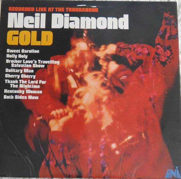 Neil Diamond – Gold - Vinyl LP 1970.