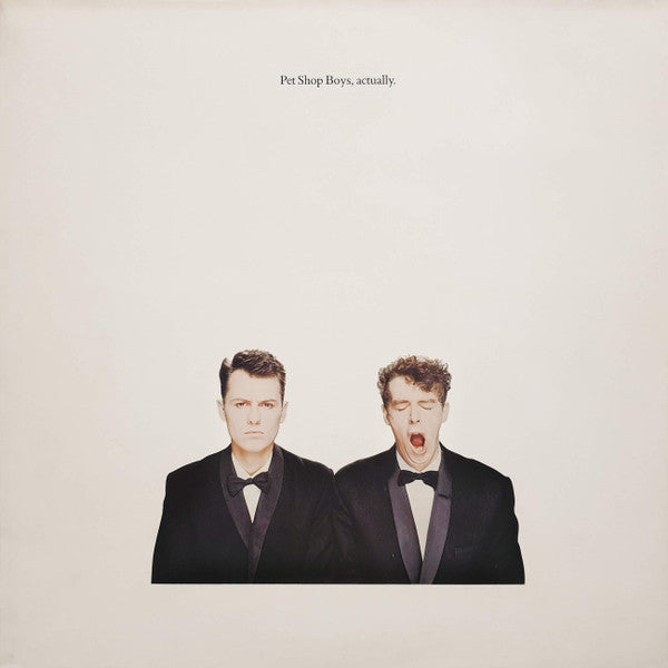Pet Shop Boys – Actually - Parlophone – PCSD 104