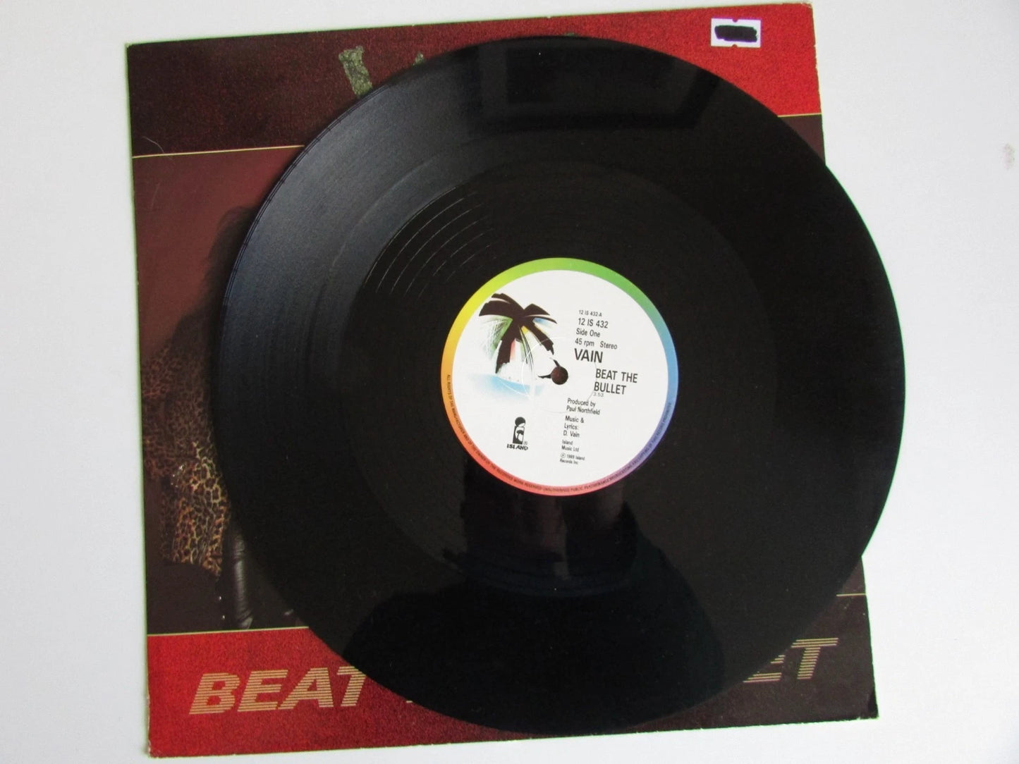 VAIN, Beat The Bullet - 12" UK Maxi-Single 1989 - Island Records 12IS432