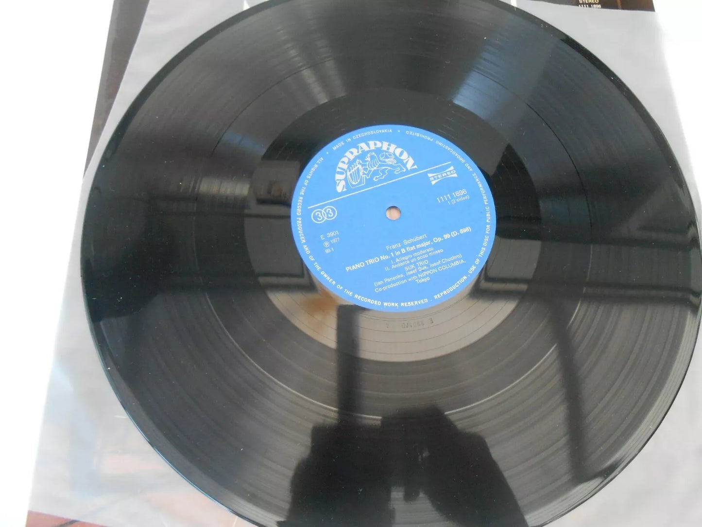 Schubert - Suk Trio – Piano Trio No. 1 / Notturno - SUPRAPHON 1111 1896