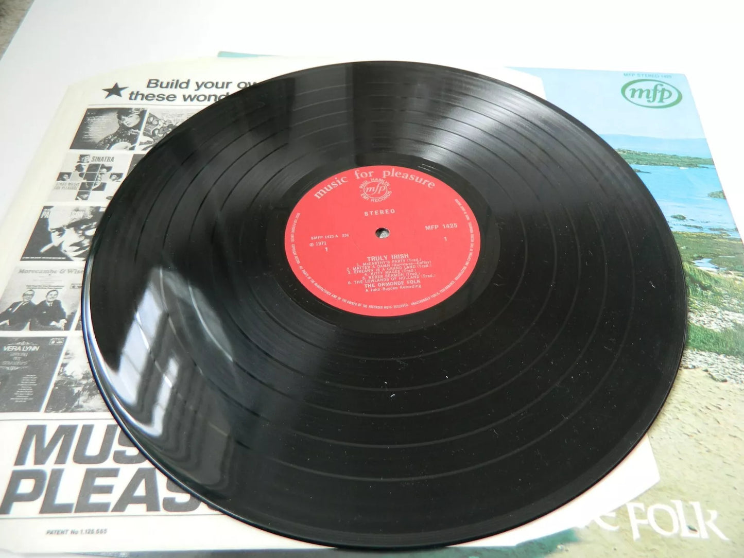 The Ormonde Folk – Truly Irish - Vinyl LP - MFP 1425