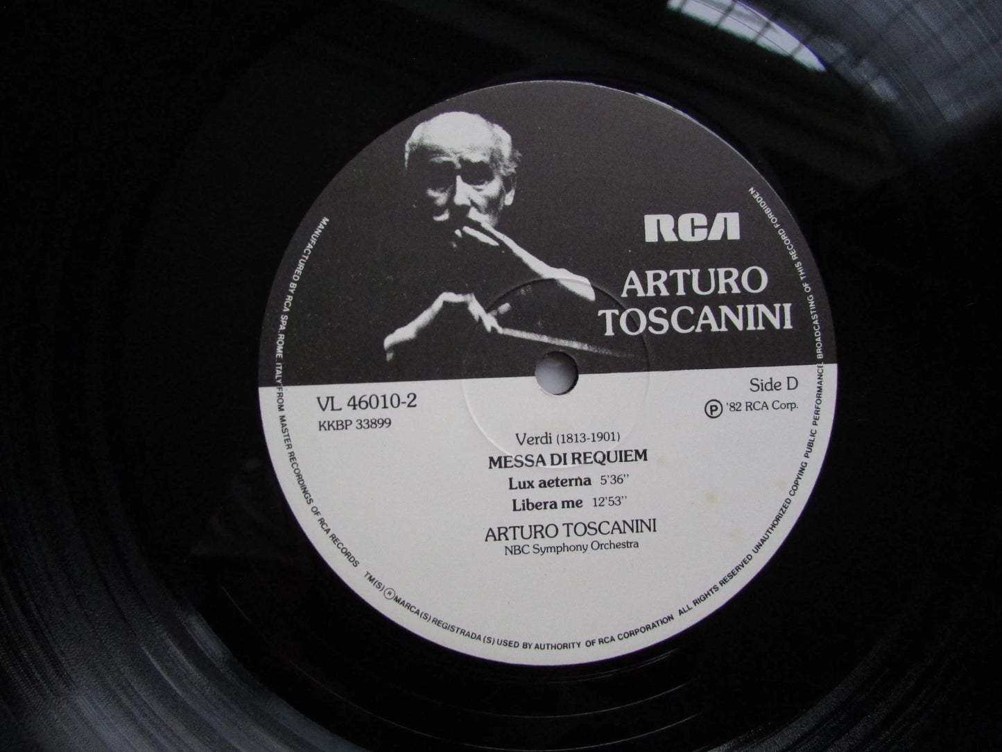 Toscanini, The Man Behind The Legend - VERDI Messa Di Requiem RCA VINYL BOX SET