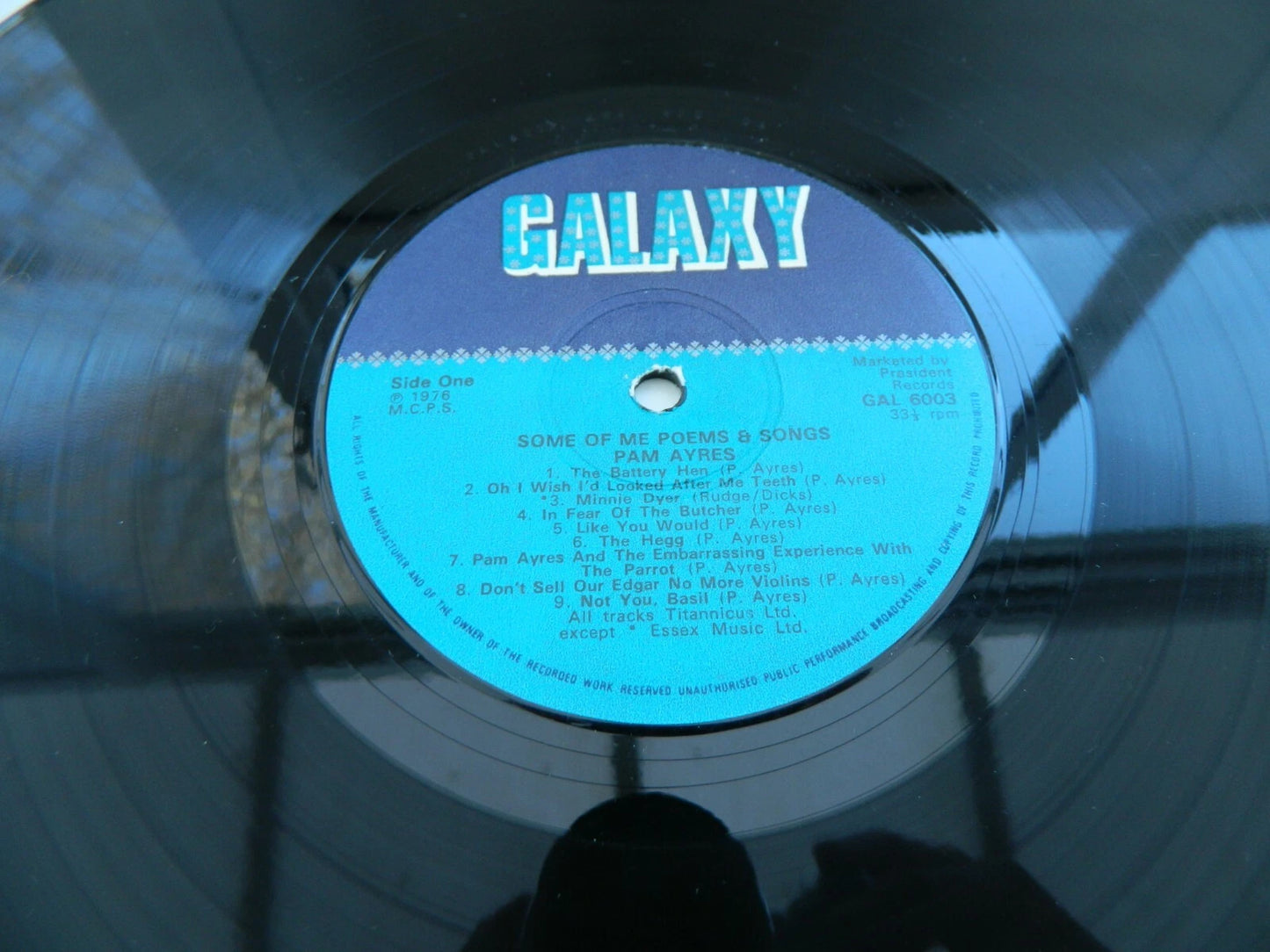 Pam Ayres - Some Of Me Poems & Songs - Vinyl LP - GAL 6003