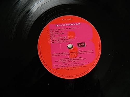Duran Duran – Big Thing - Vinyl  EMI ddb33