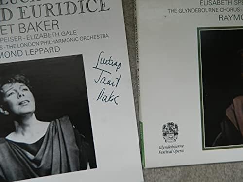 Janet Baker - Gluck, Orfeo ed Euridice - Erato – NUM 750423 *** SIGNED ***
