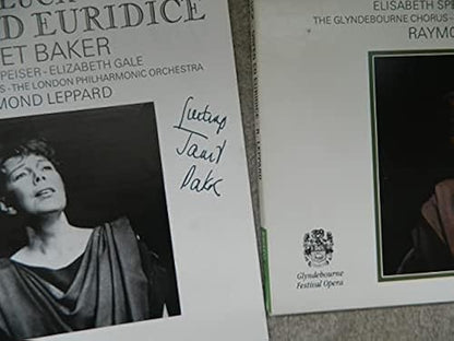 Janet Baker - Gluck, Orfeo ed Euridice - Erato – NUM 750423 *** SIGNED ***