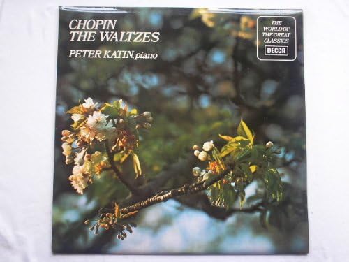 Katin, Peter Chopin The Waltzes Vinyl LP - Decca SPA486 1977