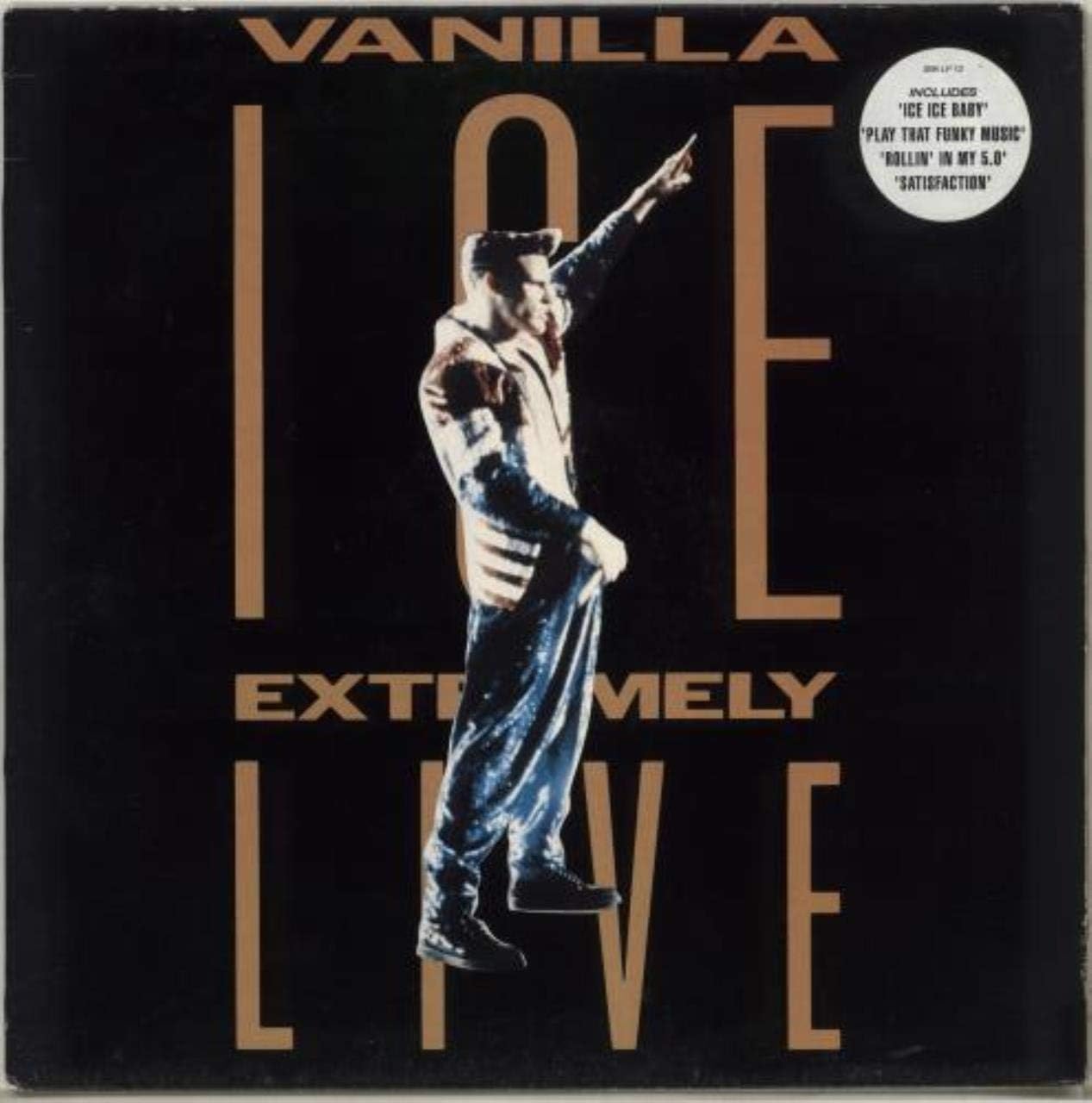 Vanilla Ice - Extremely live - SBK Records – SBKLP 12
