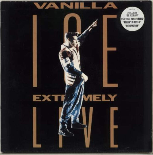 Vanilla Ice - Extremely live - SBK Records – SBKLP 12