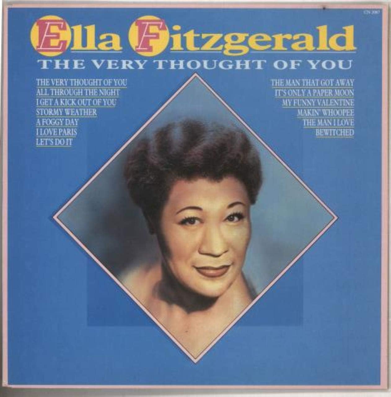Ella Fitzgerald – The Very Thought Of You - Vinyl LP - Contour – CN 2087