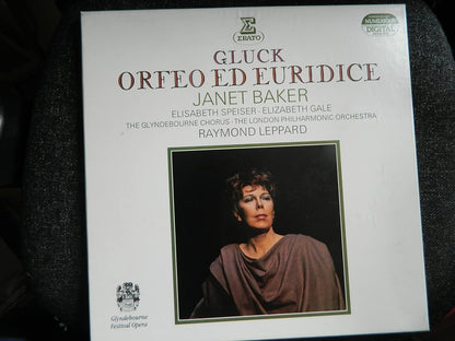 Janet Baker - Gluck, Orfeo ed Euridice - Erato – NUM 750423 *** SIGNED ***