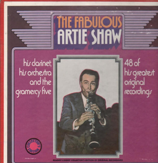 Artie Shaw - The Fabulous Artie Shaw - 4xLP Box Set - Readers Digest GFAS-4A