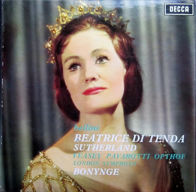Bellini: Beatrice di Tenda - 3 LP Box-Set - Decca SET 320-2