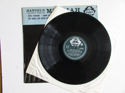 Handel's Messiah inc Hallelujah - cond by Thompson Stone, LP Vinyl Decca ACL-R67