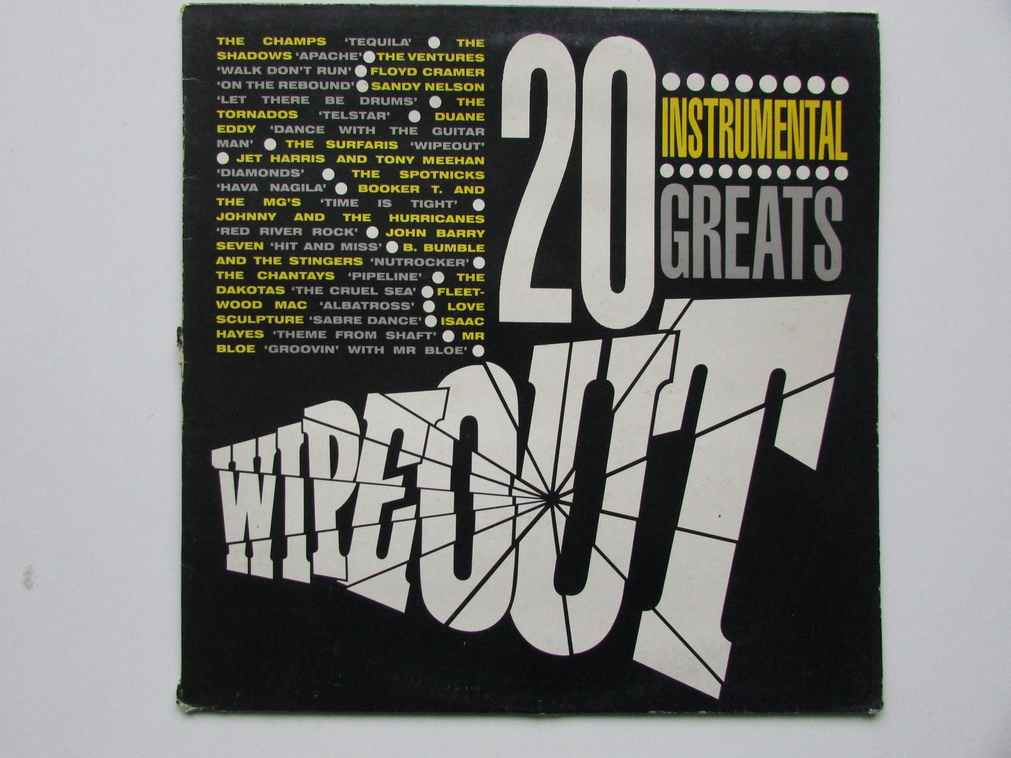 Various – Wipeout - 20 Instrumental Greats - Vinyl Compilation - LPIMP 5