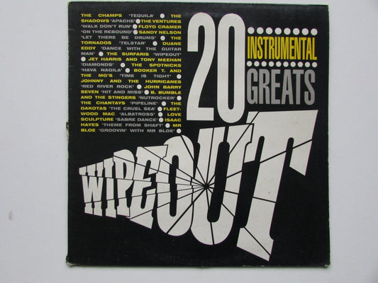 Various – Wipeout - 20 Instrumental Greats - Vinyl Compilation - LPIMP 5