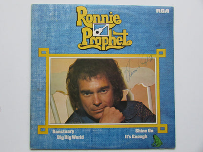 Ronnie Prophet – Ronnie Prophet -  SIGNED Vinyl LP 1976 - RCA PL10164