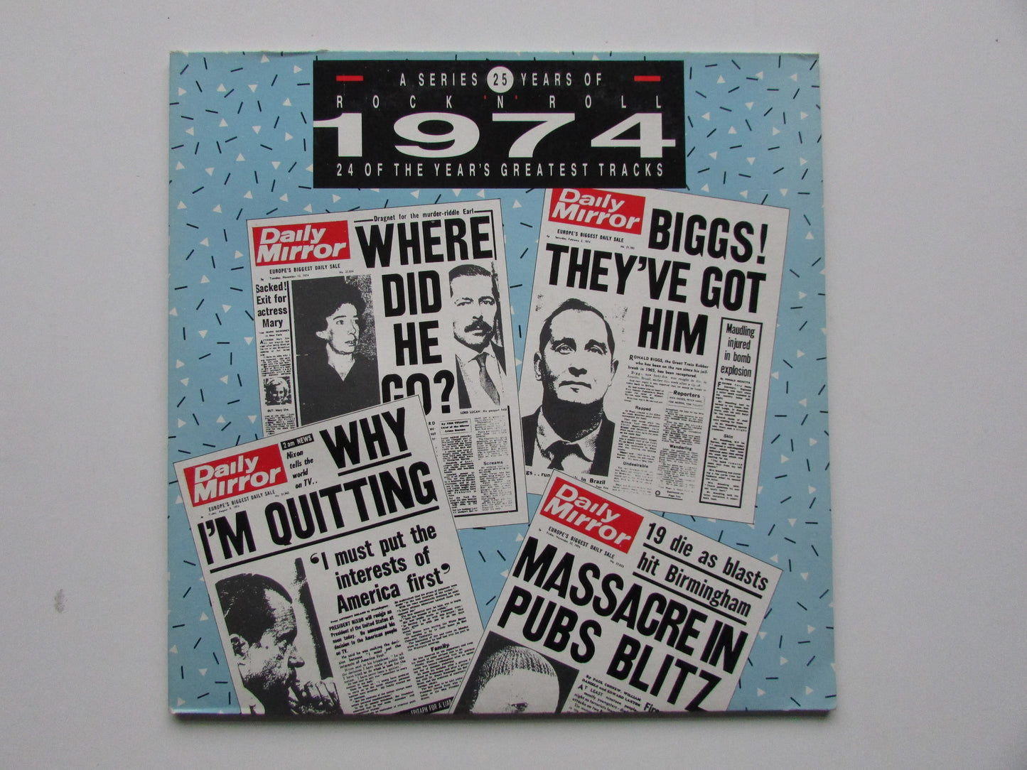 Various – 25 Years Of Rock 'N' Roll 1974 - 2x LP Compilation - YRNR LP74