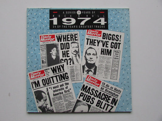 Various – 25 Years Of Rock 'N' Roll 1974 - 2x LP Compilation - YRNR LP74