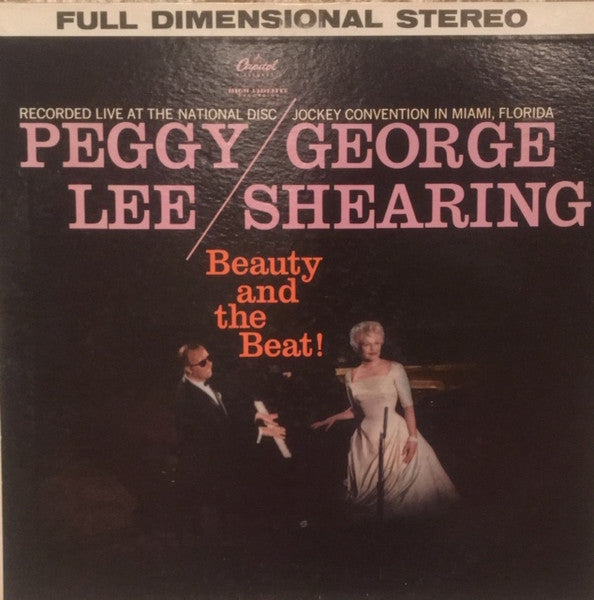 PEGGY LEE GEORGE SHEARING Beauty and the Beat!. Vinyl LP - ST1219