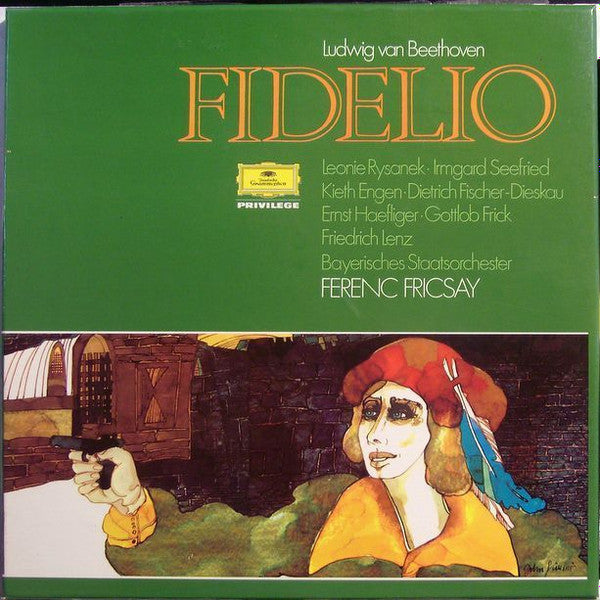 Beethoven. Ferenc Fricsay. FIDELIO. 2x LP BOX SET - Deutsche Grammophon – 2705 037