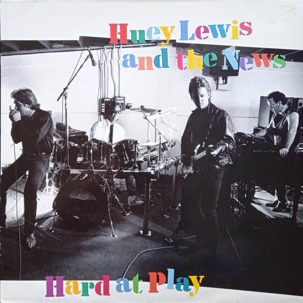Huey Lewis And The News – Hard At Play - Chrysalis – CHR 1847