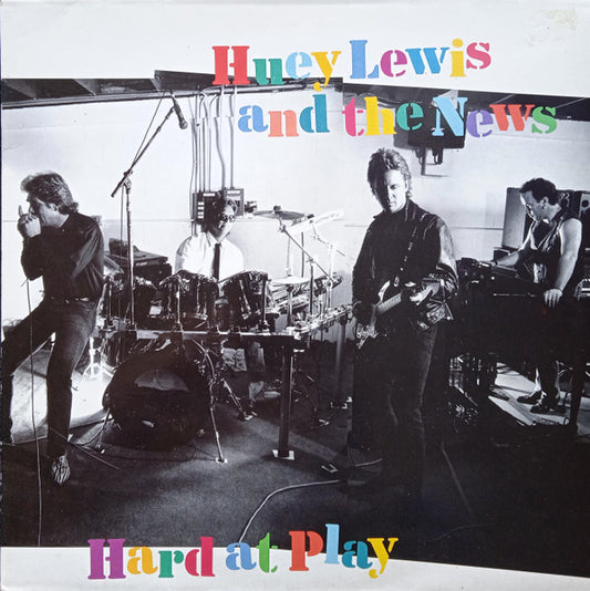 Huey Lewis And The News – Hard At Play - Chrysalis – CHR 1847