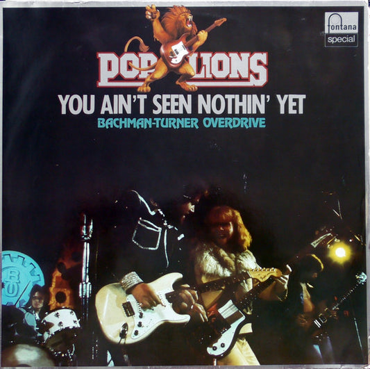 Bachman-Turner Overdrive – You Ain't Seen Nothin' Yet - Vinyl LP - Fontana – 6430 151