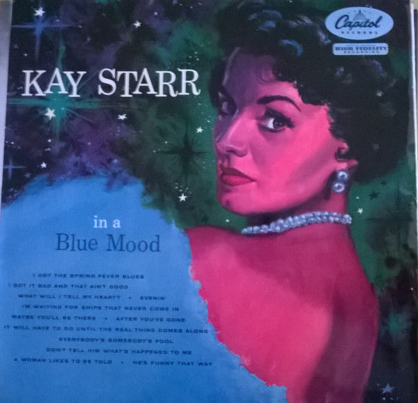 Kay Starr – In A Blue Mood - Capitol Records – T 580