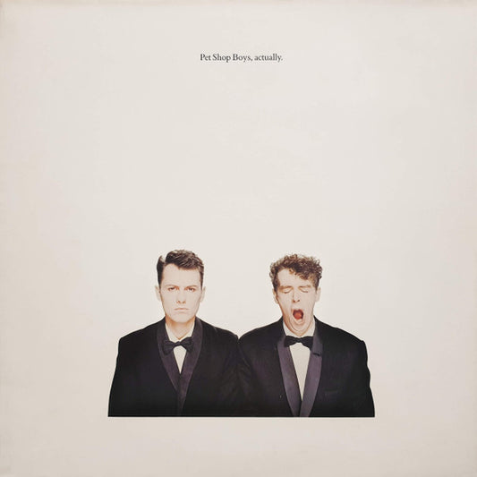 Pet Shop Boys – Actually - 	Parlophone – PCSD 104