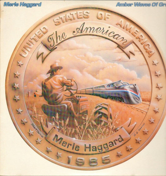 Merle Haggard – Amber Waves Of Grain - Epic – EPC 26811