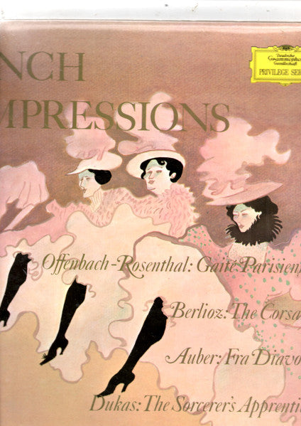 Offenbach, Berlioz, Auber, Dukas, Radio-Symphonie-Orchester Berlin, Paul Strauss, Orchestre National De L'Opéra De Monte-Carlo, Louis Frémaux – French Impressions - Deutsche Grammophon – 135045