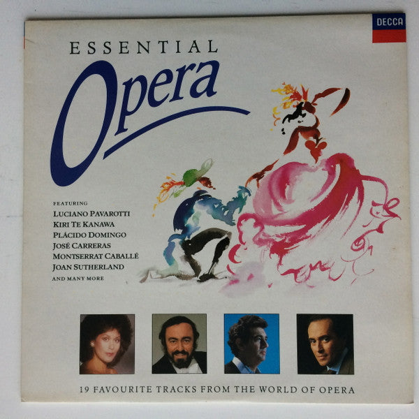 Various – Essential Opera - Vinyl LP 1991 - Decca – 433 822-1