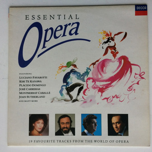 Various – Essential Opera - Vinyl LP 1991 - Decca – 433 822-1