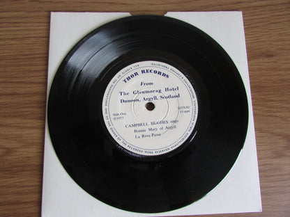 Campbell Hughes / Sandy Moir - Bonnie Mary of Argyll - *SIGNED* 7" Vinyl - 1977