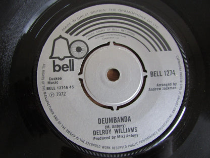 Delroy Williams - Deumbanda / Jumping Judy 1972 - 7" Reggae BELL1274