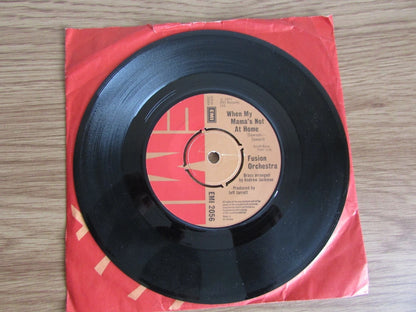 FUSION ORCHESTRA: When My Mama’s Not At Home / Nuthouse Rock 7" *FACTORY SAMPLE*