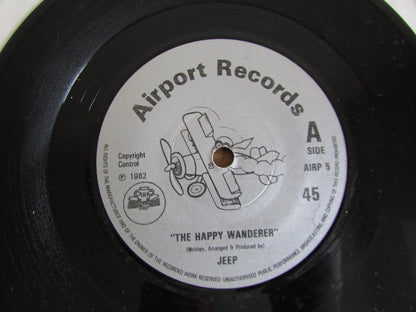 JEEP - The Happy Wanderer / Do It Right ~ 7" Single - Airport AIRP5