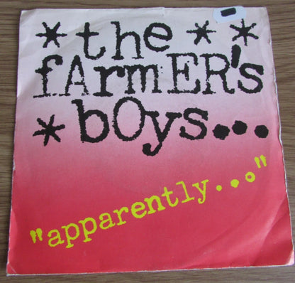 The Farmer's Boys, Apparently / Uncle Freddie EMI FAB 1. 1984. 7" PROMO