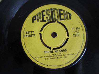 Betty Everett - You're No Good / Hands Off, 1969 - 7" Single PT251