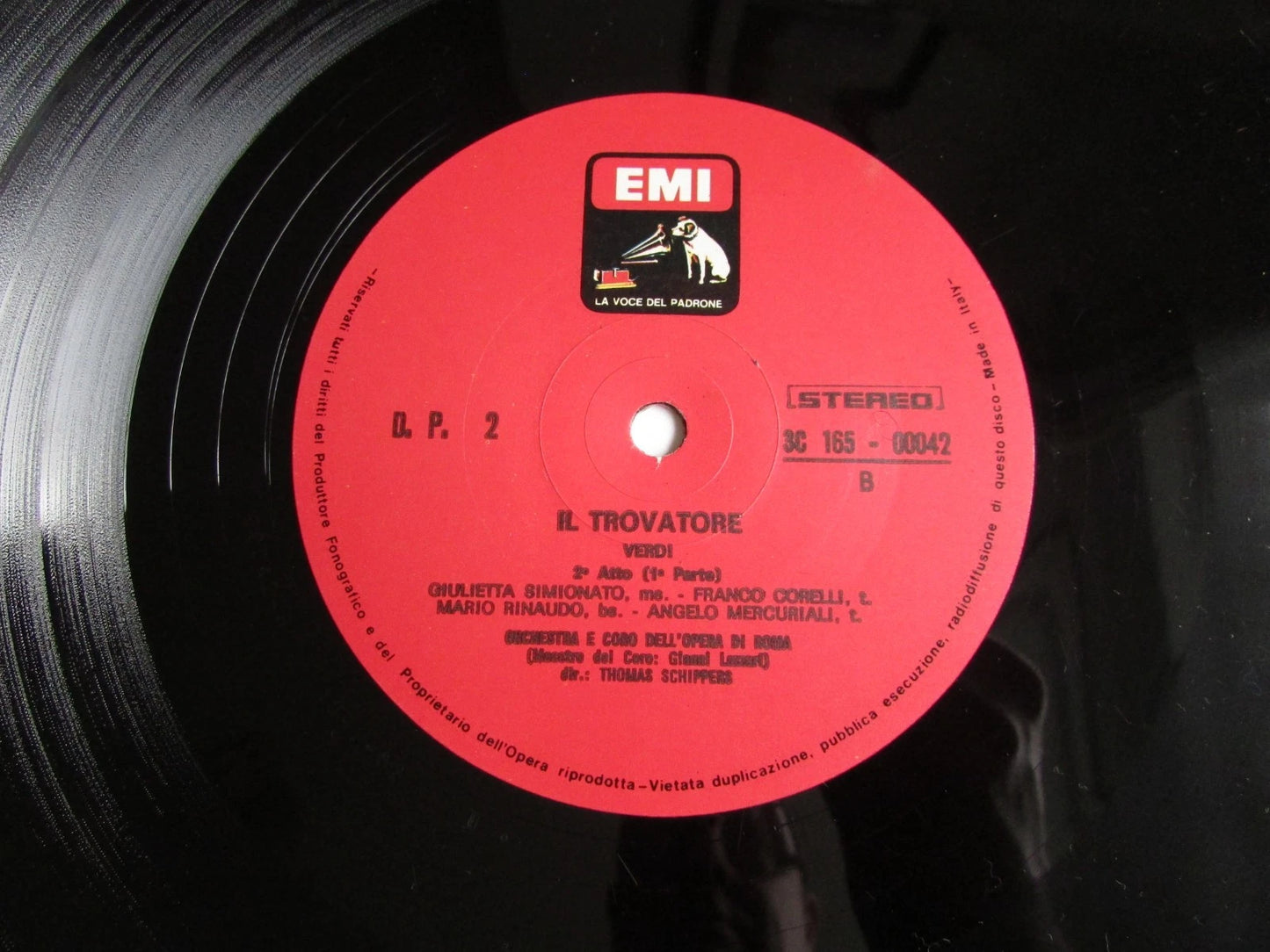 VERDI IL TROVATORE - CORELLI, TUCCI, MERRILL - THOMAS SCHIPPERS 3x Vinyl Box Set